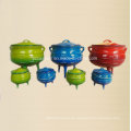 # 1/4, # 1/2, # 3/4, # 1 Gusseisen Potjie Pot Hersteller aus China